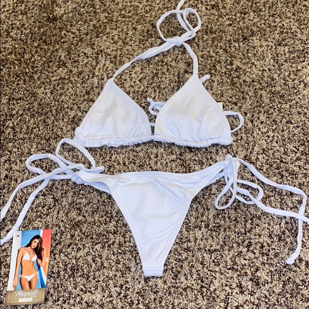 Thong swim suit